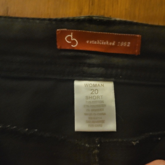 DB black Jeans size 20 - Picture 2 of 2
